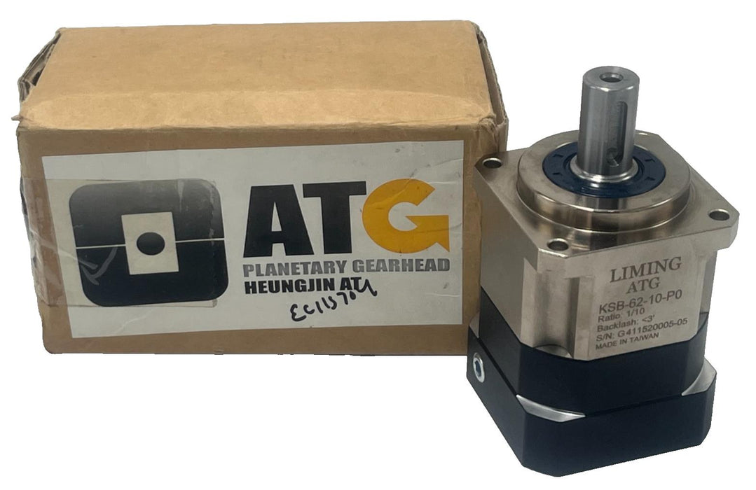 LIMING ATG KSB-62-10-P0 Planetary Gear Reducer 10:1 Ratio for Servo Motor KSB62