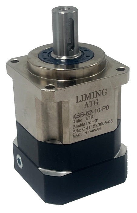 LIMING ATG KSB-62-10-P0 Planetary Gear Reducer 10:1 Ratio for Servo Motor KSB62