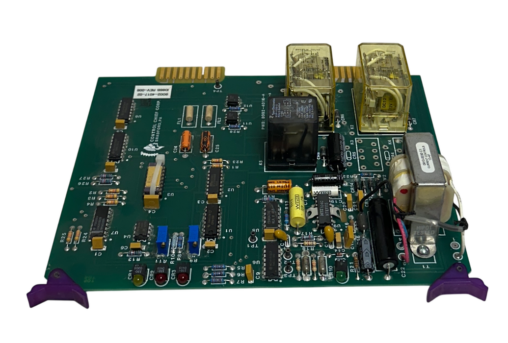 CONTROL CHIEF CORP 8002-4017-02 / I086B RELAY CONTROL BOARD 8002-4017 -A USNP