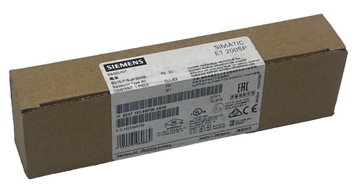 SIEMENS 6ES7193-6BP20-0BA0 SIMATIC ET 200SP BaseUnit BU15-P16+A10+2B TYPE A0