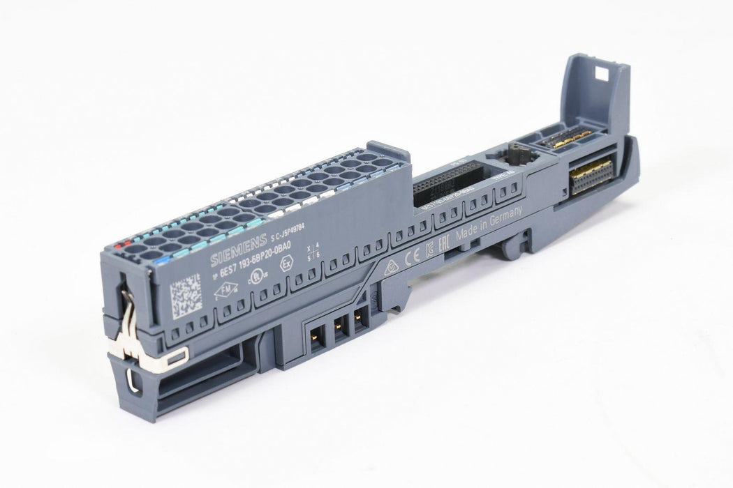 SIEMENS 6ES7193-6BP20-0BA0 SIMATIC ET 200SP BaseUnit BU15-P16+A10+2B TYPE A0