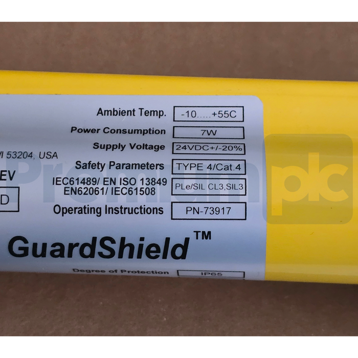 Allen-Bradley 440L-R4J0960YD /A GuardShield Safety Light Curtain Receiver NSMP