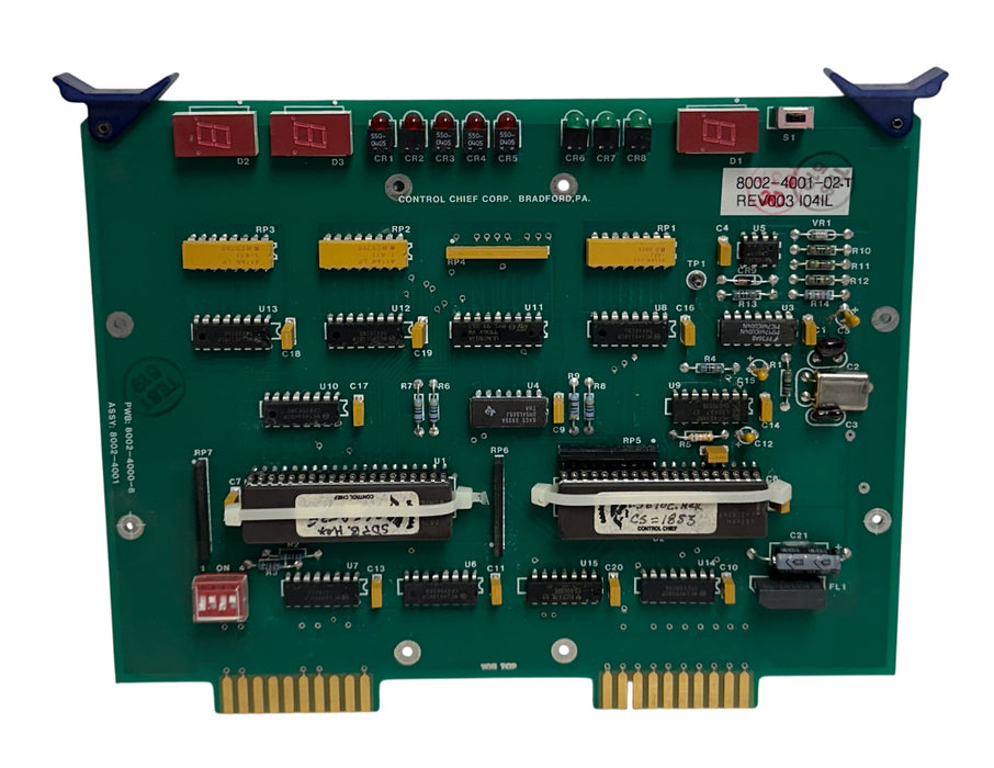 CONTROL CHIEF CORP 8002-4001-02-T / 8002-4001 CONTROL BOARD I04IL Rev. 003 USNP