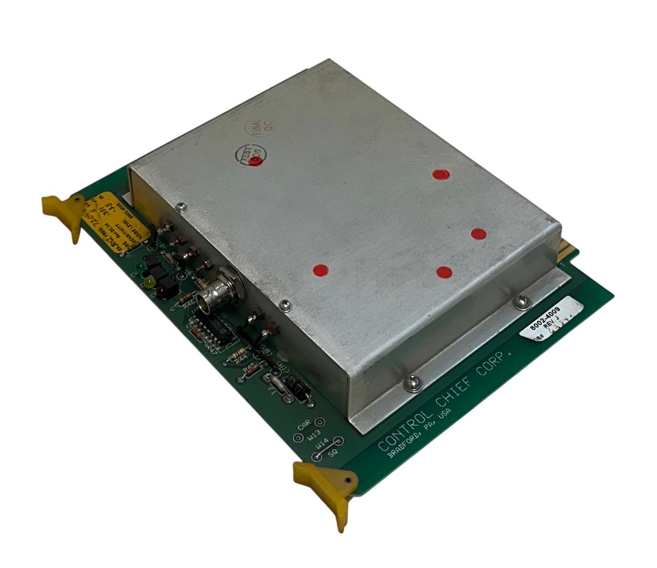 CONTROL CHIEF CORP 8002-4009 / 80024009 RECEIVER INPUT MODULE CARD Rev. J USNP