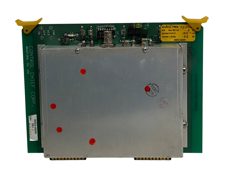 CONTROL CHIEF CORP 8002-4009 / 80024009 RECEIVER INPUT MODULE CARD Rev. J USNP
