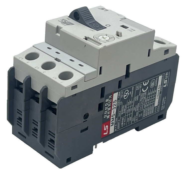LS Electric MMS-32S-10A Manual Motor Starter Protector 6A to 10A 3-Pole NSMP