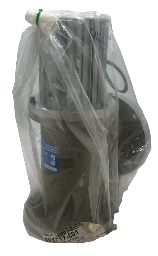 ULVAC VLP-U3-A Pneumatic Vacuum Angle Valve w/ SMC CDQ2B63-75 Air Cylinder NEW