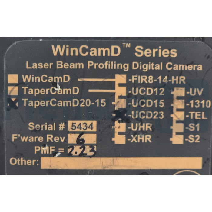DataRay TaperCamD20-15-UCD23 | TaperCamD-UCD23 WinCamD Beam Profiling Camera