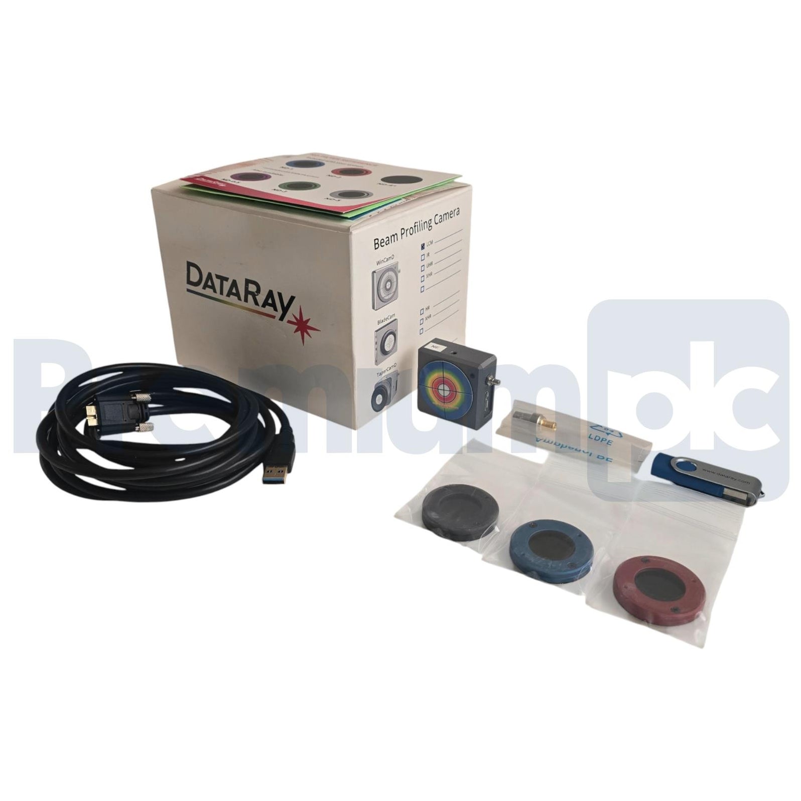 DataRay WinCamD-LCM CMOS Beam Profiler Camera 2048x2048 Pixels USB3 US ...