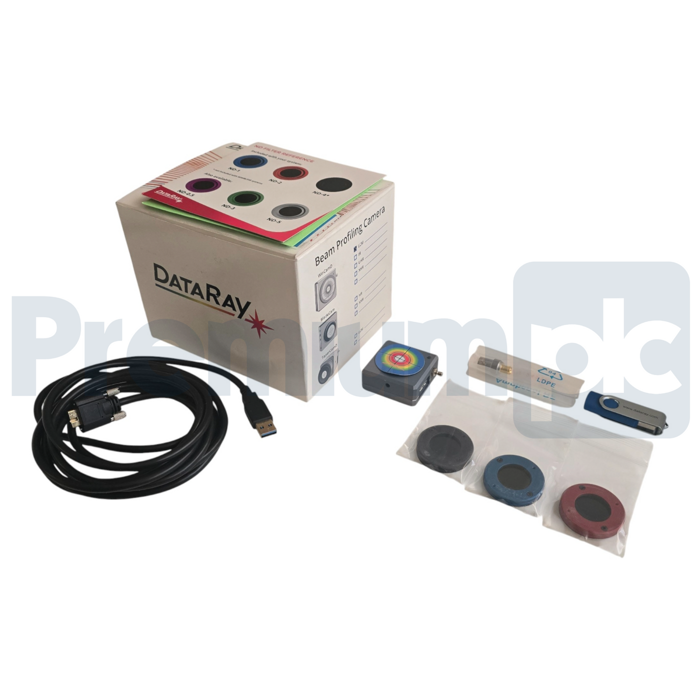 DataRay WinCamD-LCM CMOS Beam Profiler Camera 2048x2048 Pixels USB3 US ...