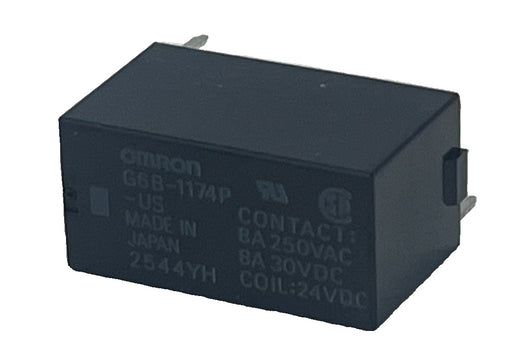 LOT OF 9 Omron G6B-1174P-US 24VDC Power PCB Relay SPST-NO 8A 4-Pin DIP4 NSNP