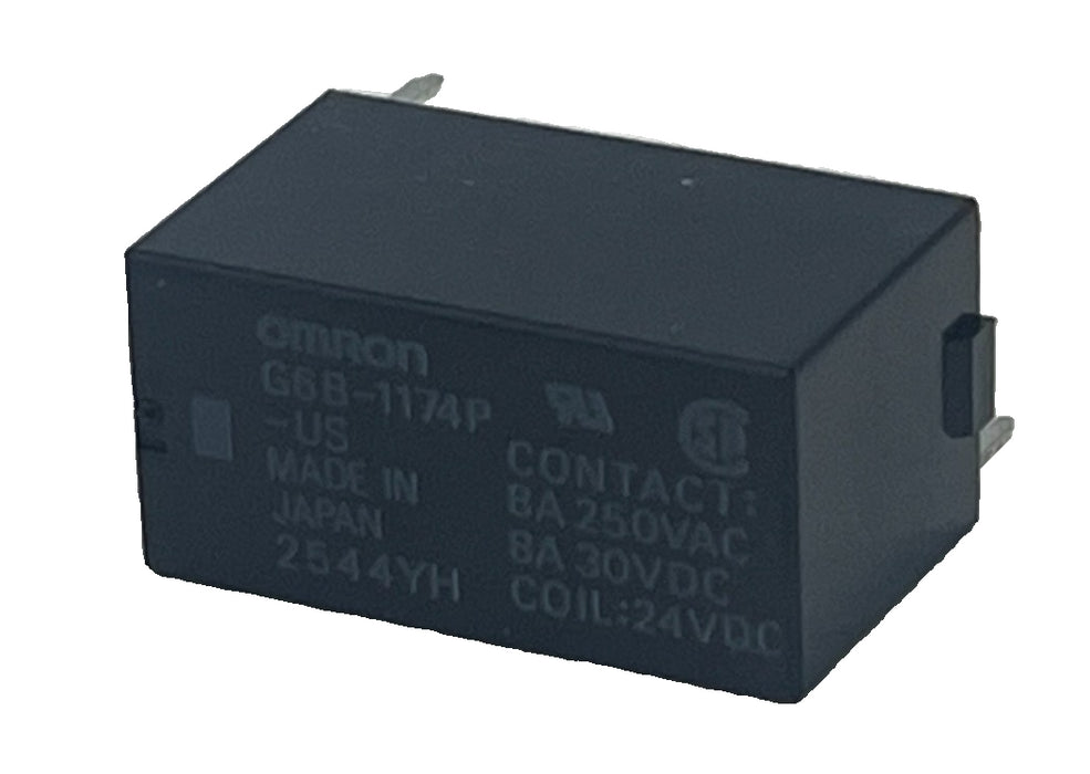 LOT OF 9 Omron G6B-1174P-US 24VDC Power PCB Relay SPST-NO 8A 4-Pin DIP4 NSNP