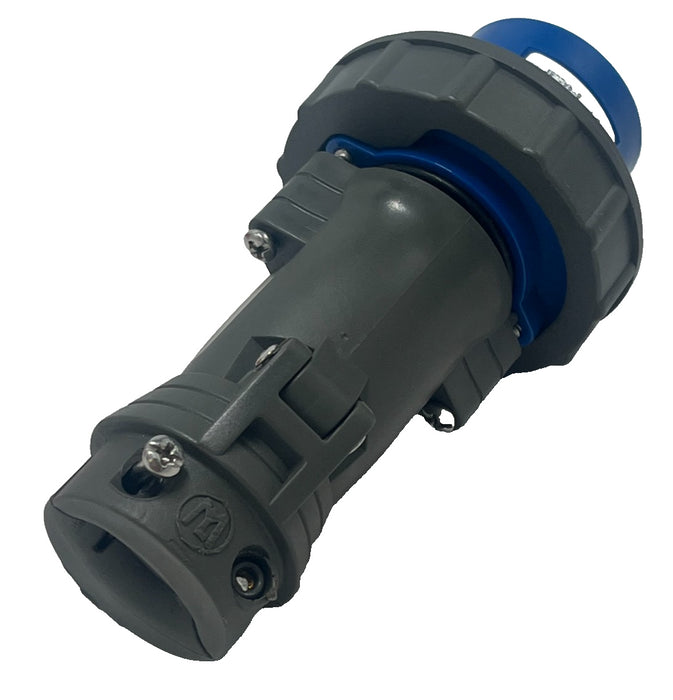 Legrand PS320P6W IEC 309 Pin Sleeve Plug 32A 2P+E (3-Wire) IP67 Watertight White