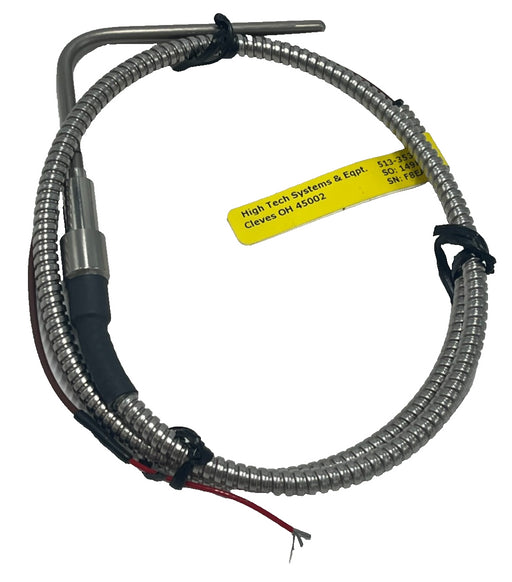 Pyromation J38G-005-303 Type J Thermocouple 1/4" NPT Mount 303 SS Sheath 16" L