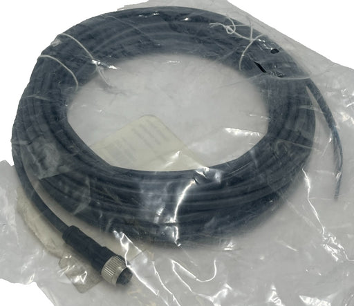 SICK DOL-1205-G10MC M12 Female 5-Pin Cable 10m PUR Black Cordset 6025908 NSMP