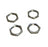 25 LUTZE LMM20 HEXAGONAL METAL LOCKNUTS Metric Thread M20x1.5 BRASS NICKEL NSMP