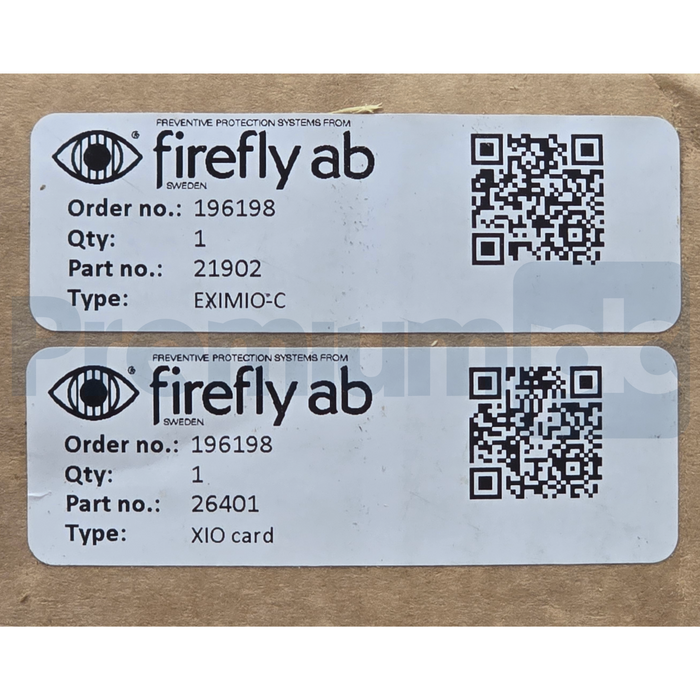 Firefly AB 21902 - EXIMIO-C I/O Network Control Unit w/XIO CARD - 26401 NSMP