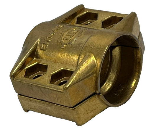 LOT OF 4: LMC EN 14420-3 Safety Clamp Set DN20 PN25 19X6mm Brass CW617N DIN 2817