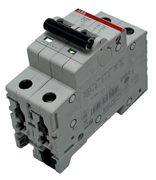 NEW ABB S202-D2 Miniature Circuit Breaker 2P 2A Type D DIN Rail IEC 60947-2 UL
