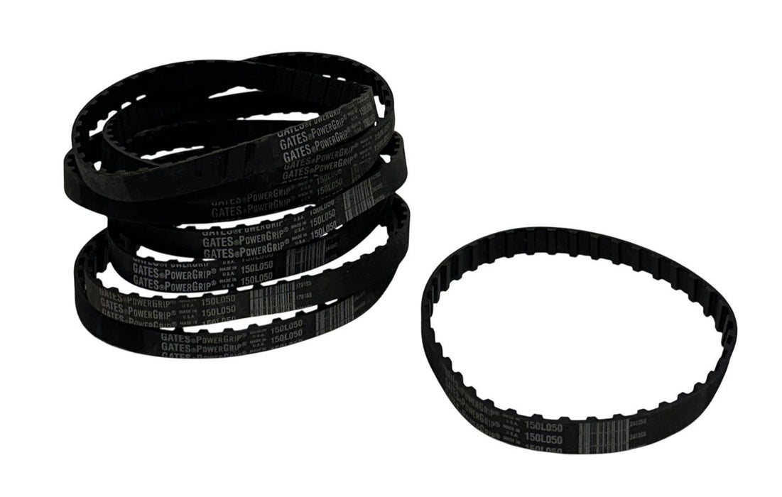 8 GATES 150L050 PowerGrip Timing Belts 1/2'' WIDE / 15'' LONG OEM BLACK NSNP