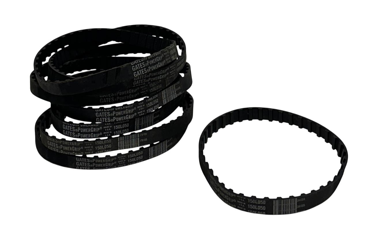 8 GATES 150L050 PowerGrip Timing Belts 1/2'' WIDE / 15'' LONG OEM BLACK NSNP