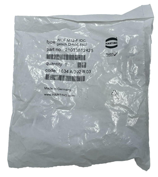 HARTING 21033812425 Han 7D C Crimp Insert 7 Pole Female Connector Industrial