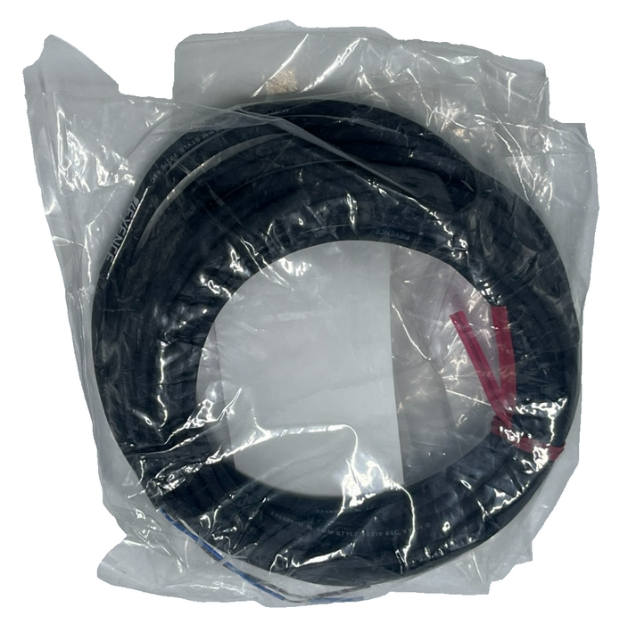 Keyence OP-87444 Panel/Monitor Power Cable 5M M8 4-Pin Straight to Strand Wire
