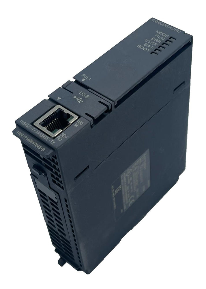 Mitsubishi Q06UDEHCPU Universal Model Q PLC CPU 60K Steps Ethernet High-Speed