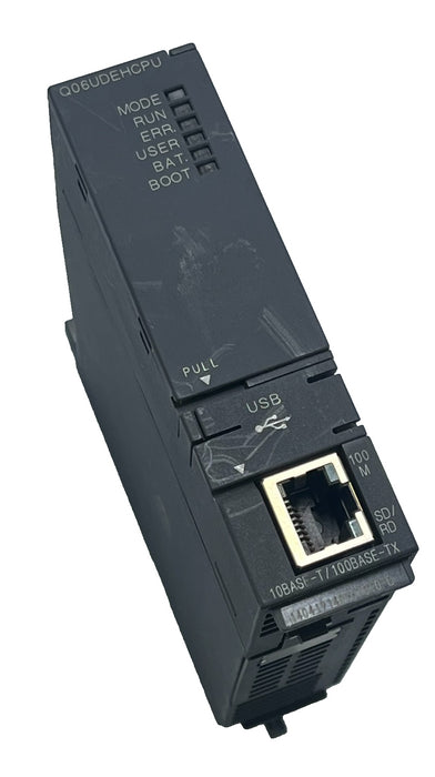 Mitsubishi Q06UDEHCPU Universal Model Q PLC CPU 60K Steps Ethernet High-Speed