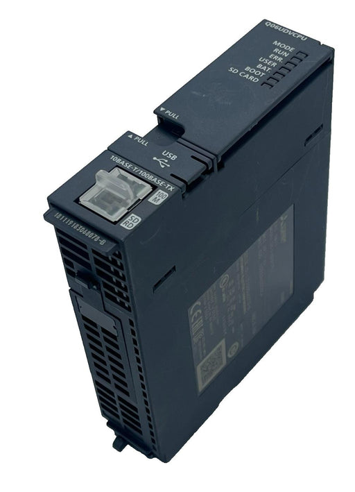 Mitsubishi Q06UDVCPU Universal High-Speed Model Q PLC CPU 60K Steps Ethernet USB