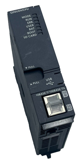 Mitsubishi Q06UDVCPU Universal High-Speed Model Q PLC CPU 60K Steps Ethernet USB