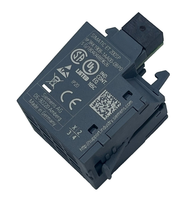 (2) Siemens 3RK1908-1AA00-0BP0 SIMATIC ET 200SP 3DI/LC Control Module, NSMP