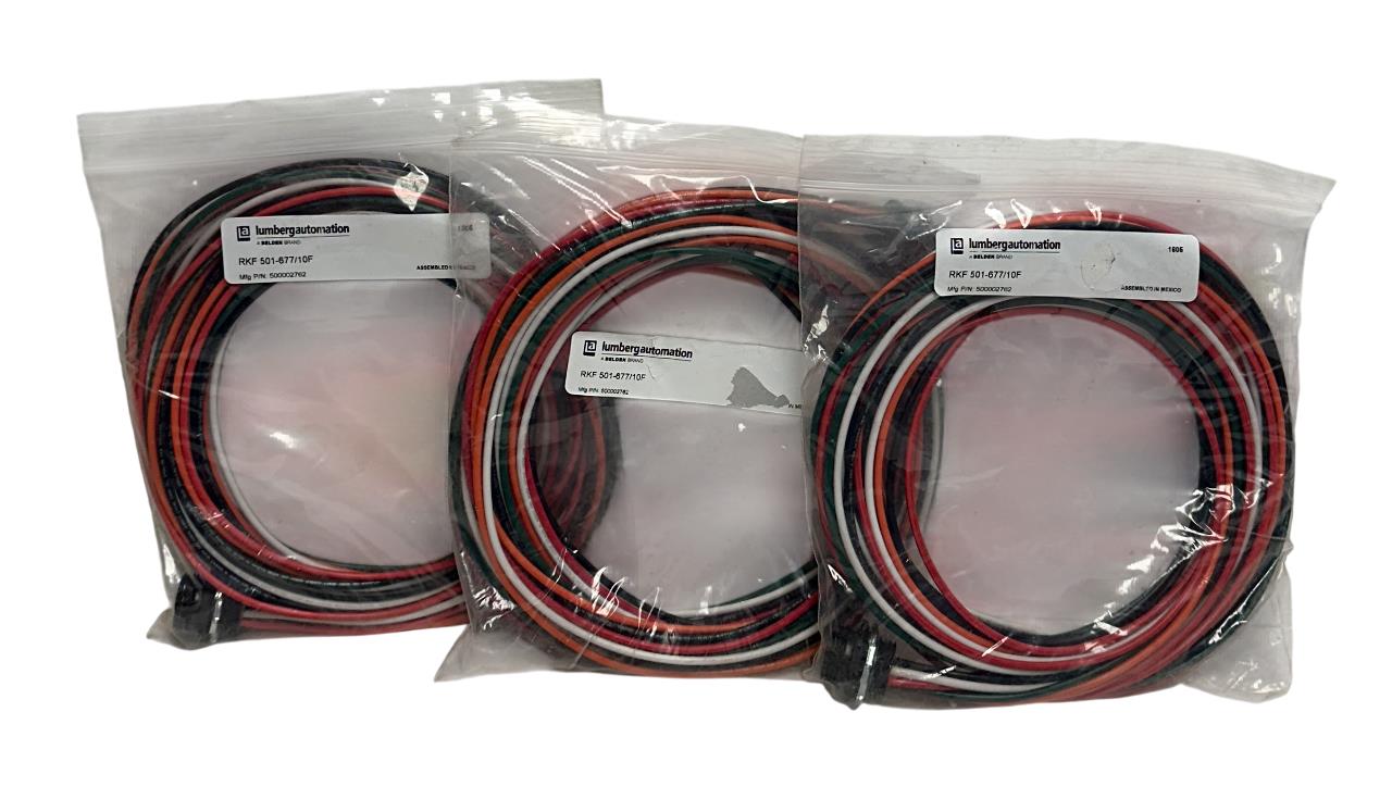 3 LUMBERG AUTOMATION RKF 501-677/10F / 500002762 Sensor / Actuator Cables NSMP