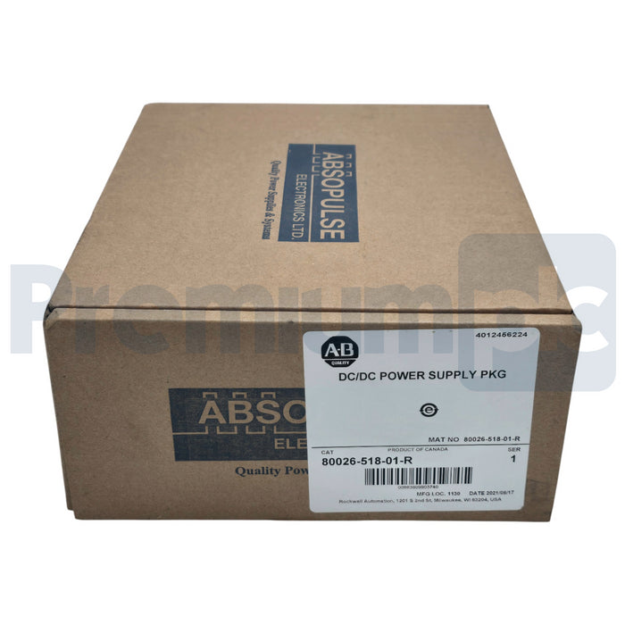 Allen Bradley Absopulse 80026-518-01-R | MOX720-P4668E DC/DC Power Supply NSFS