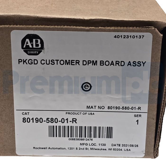 Allen Bradley 80190-580-01-R /1 PowerFlex 7000 DPM Drive Processor Board NSFS
