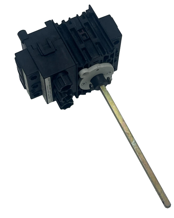 ADVANCE CONTROLS XF304BY 30A 4-Pole Non-Fused Disconnect Switch NEMA 4X Yellow