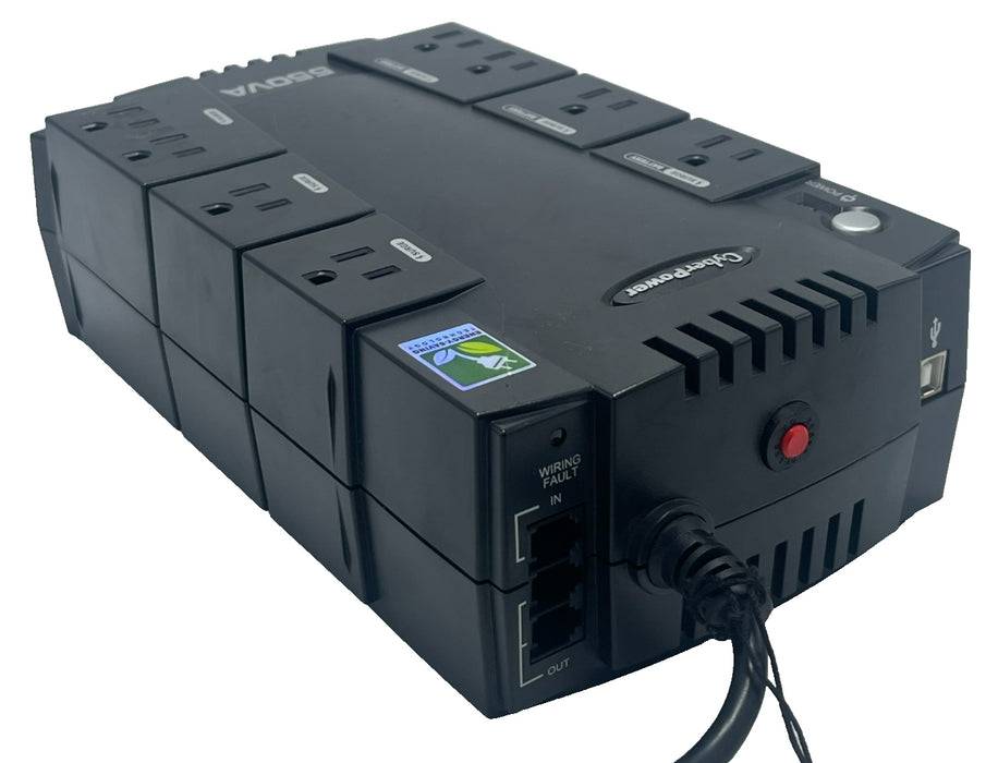 CyberPower CP550SL 550VA 330W Standby UPS System 8 Outlets Battery Backup