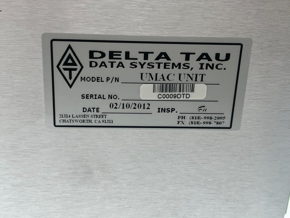 Delta TAU ACC-R2-UMAC 10-Slot Chassis Rack w/ 100V-240V AC Power Supply, NSNP