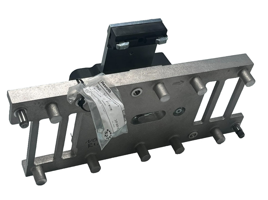 Rexroth Bosch 3842504713 Pneumatic Positioning Unit FMS Transfer Line Stop Gate