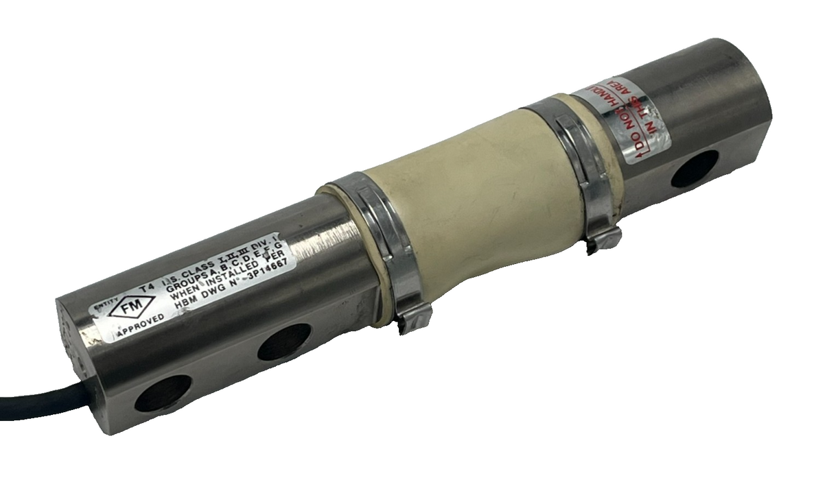 HBM BBS-500-10121 N Load Cell 500kg 1012lb Industrial S-Type Shear Beam Sensor