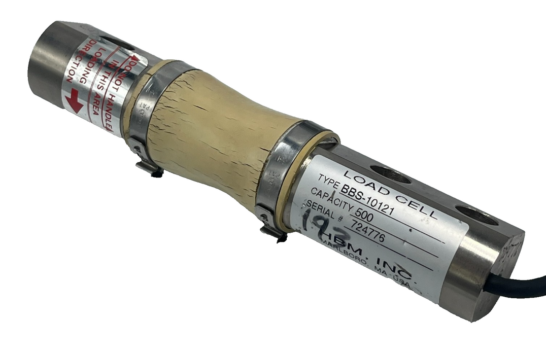HBM BBS-500-10121 N Load Cell 500kg 1012lb Industrial S-Type Shear Beam Sensor