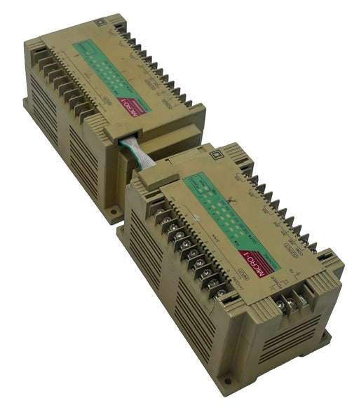 (2) SCHNEIDER 8003-CP-32 Processor Module CPU Quantum PLC 800 Series 140CPU11300