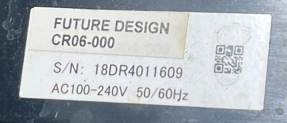 Future Design CR06-000 Chart Recorder 6-Channel Paperless Data Logger Ethernet