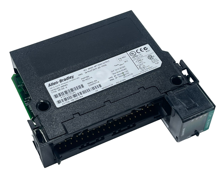 ALLEN BRADLEY 1756-OB16D SER A 16 Pt 24VDC Diagnostic Output Module ControlLogix
