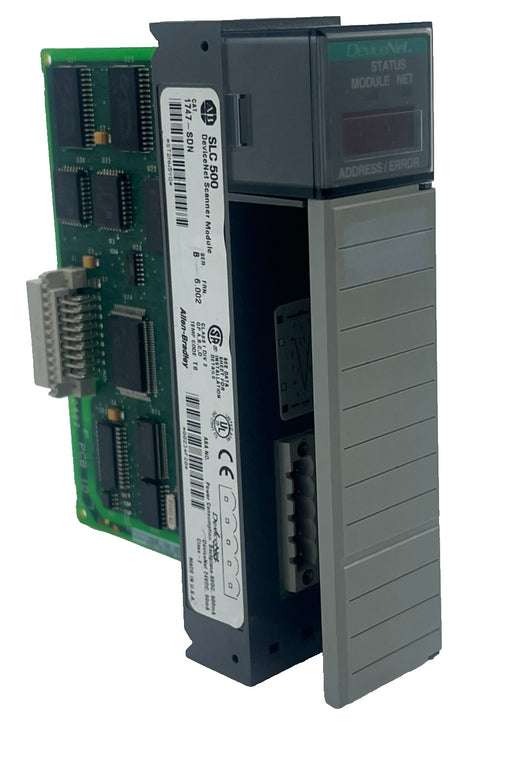 ALLEN BRADLEY 1747-SDN SER B DeviceNet Scanner Module AB SLC 500 PLC Master Comm