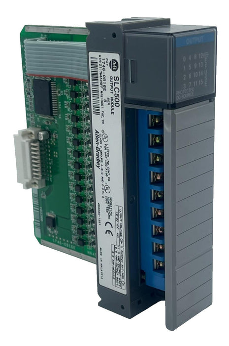 ALLEN BRADLEY 1746-OB16E SER B 16 Pt 24VDC Electronic Output Module SLC 500 AB