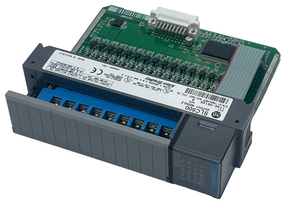 ALLEN BRADLEY 1746-OB16E SER B 16 Pt 24VDC Electronic Output Module SLC 500 AB