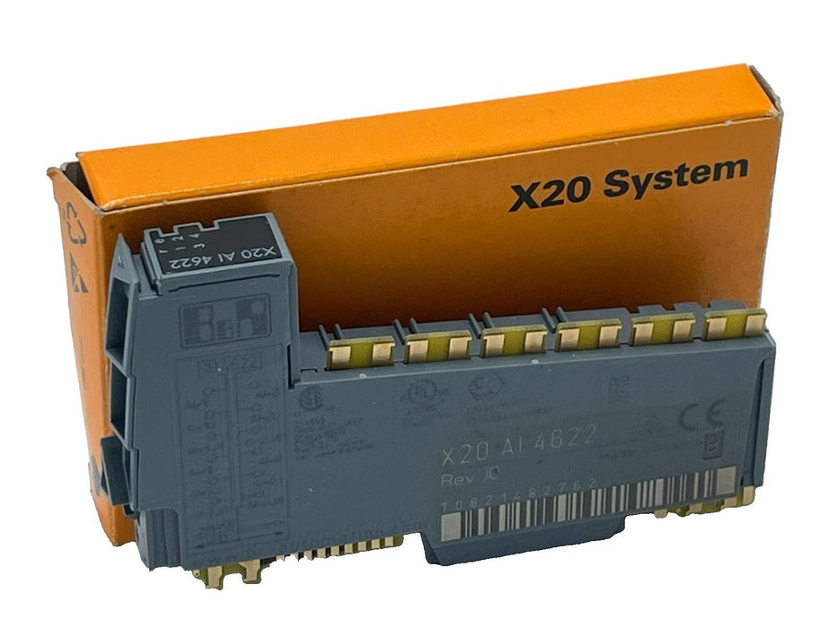 B&R X20AI4622 Analog Input Module 4-Channel ±10V / 0-20mA X20 System PLC, NSMP