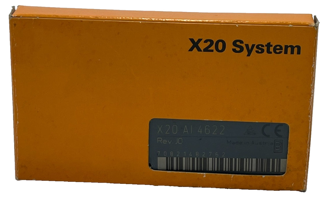 B&R X20AI4622 Analog Input Module 4-Channel ±10V / 0-20mA X20 System PLC, NSMP