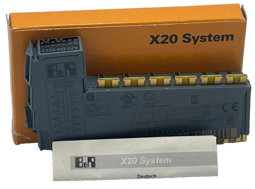 B&R X20DO9322 Digital Output Module 12-Channel 24VDC 0.5A Source X20 System